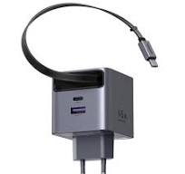 UGREEN 45W GaN Fast Charger with Retractable Cable