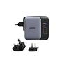 UGREEN Fast Charger GaN 1USB-A&2USB-C 65W Black