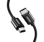 UGREEN USB-C to USB-C PD Fast Charging Braided Cable 100W Max 1m black