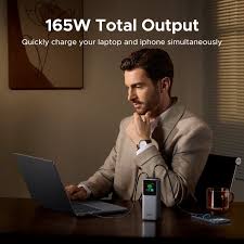 UGREEN 165W Power Bank with Retractable Cable