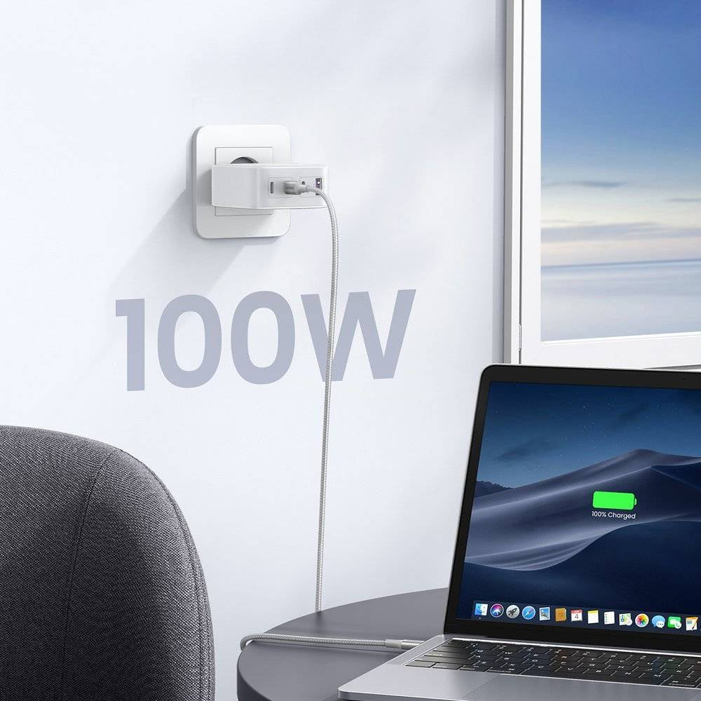 UGREEN Nexode 100W 4-Port GaN Fast Charger White