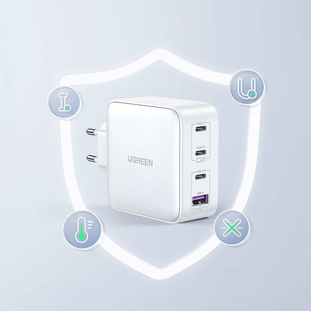 UGREEN Nexode 100W 4-Port GaN Fast Charger White