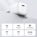 UGREEN Nexode USB-C GAN Fast Charger 30W EU (White)