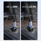 UGREEN 2-Port Fast Car Charger 30W Black