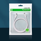 UGREEN USB 2.0 C M/M ABS Cover 1m (White) 60W