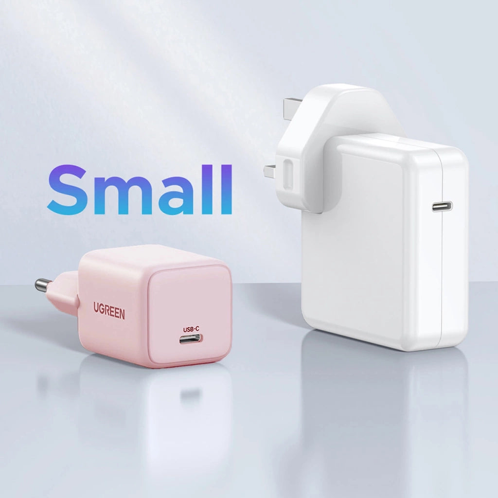 UGREEN X512 20W GaN 1x USB-C Wall Charger Pink