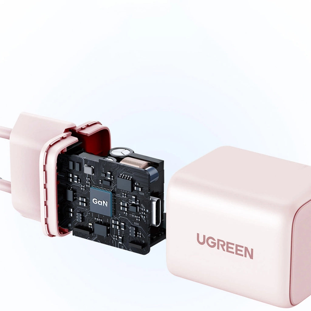 UGREEN X512 20W GaN 1x USB-C Wall Charger Pink