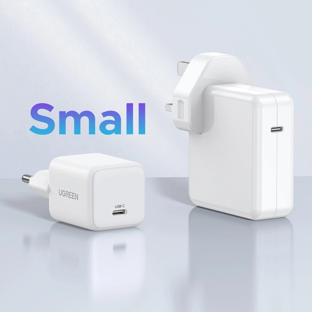 UGREEN X512 20W GaN 1x USBC -Wall Charger White