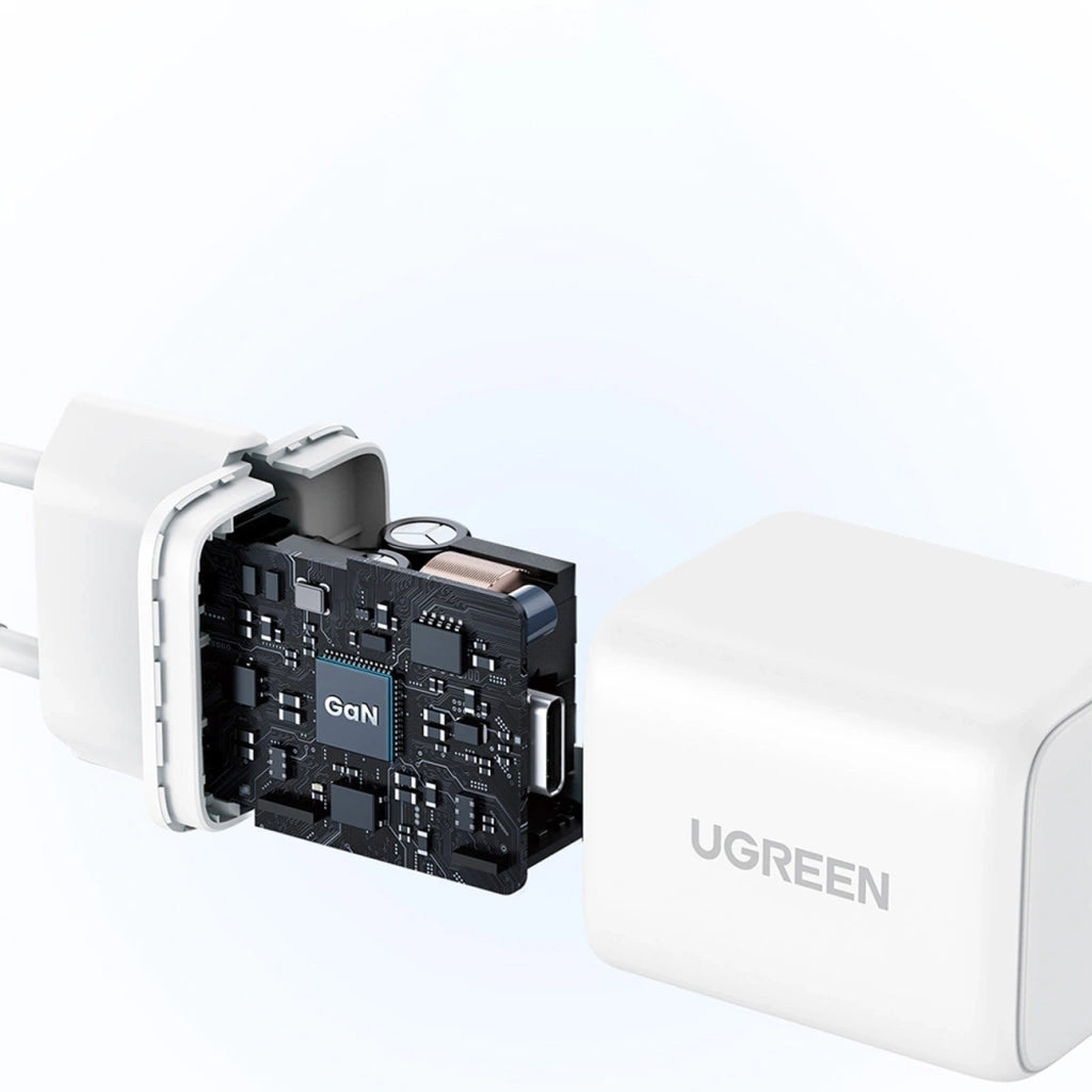 UGREEN X512 20W GaN 1x USBC -Wall Charger White