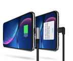 UGREEN Charging Cable Lightning 1M for iPhone Black Angle (90ø)