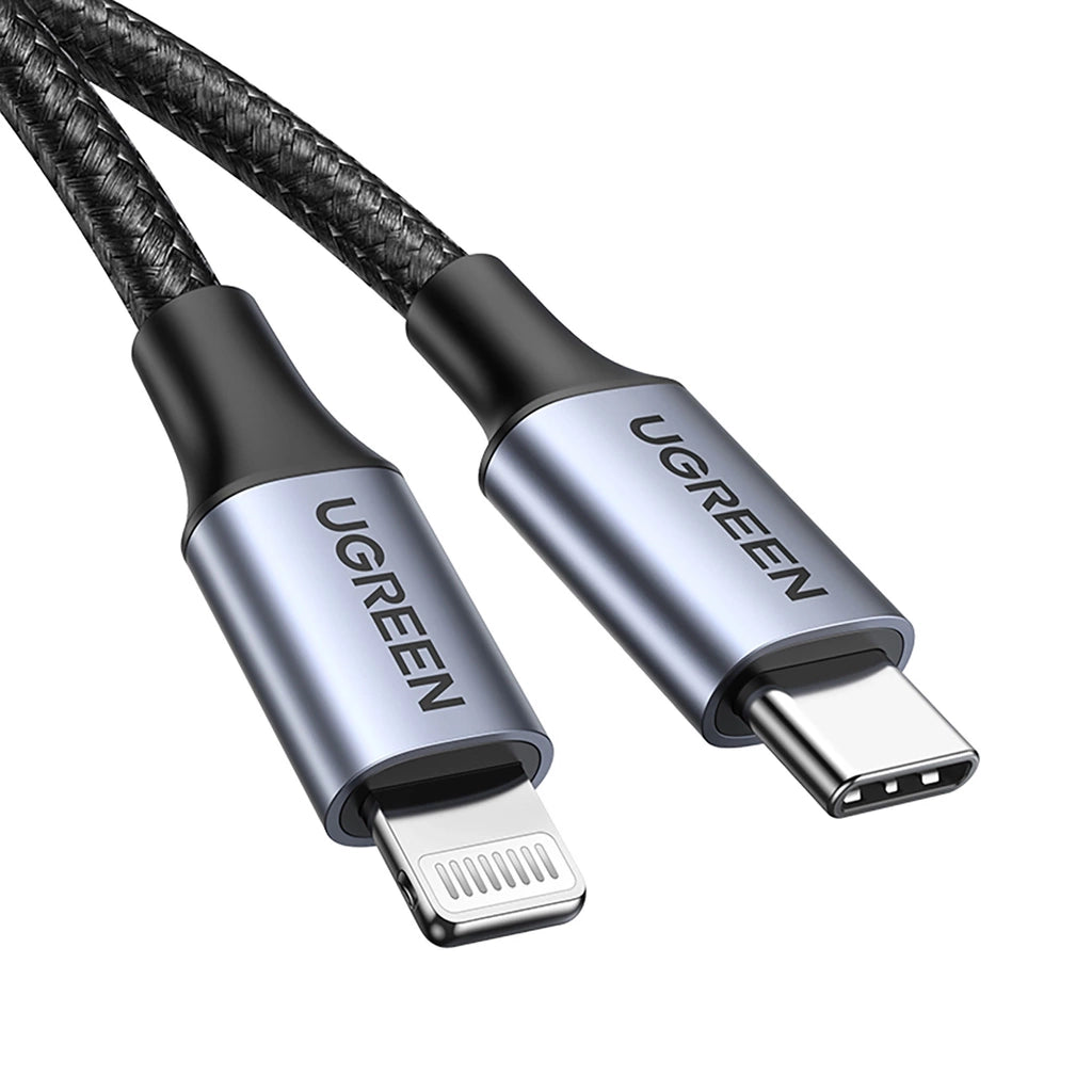 UGREEN USB-C TO LIGHTNING Fast Charging CABLE 1M Gray