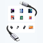 UGREEN USB-C TO LIGHTNING Fast Charging CABLE 1M Gray