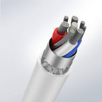 UGREEN USBC -to Lightning PD Fast Charging 3A Max White 1m