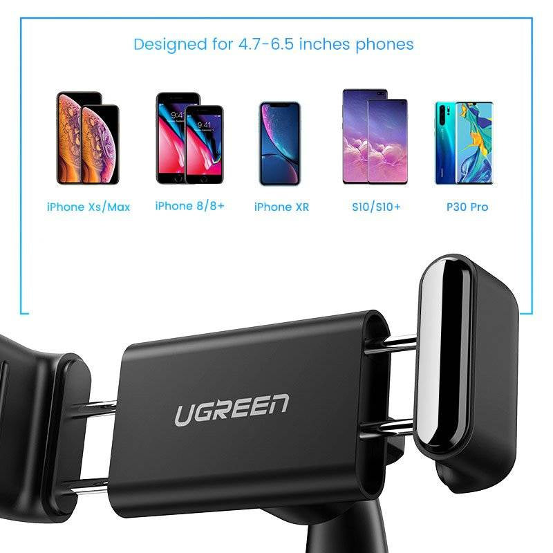 UGREEN 60796 Car Holder Bracket for Dashboard Black