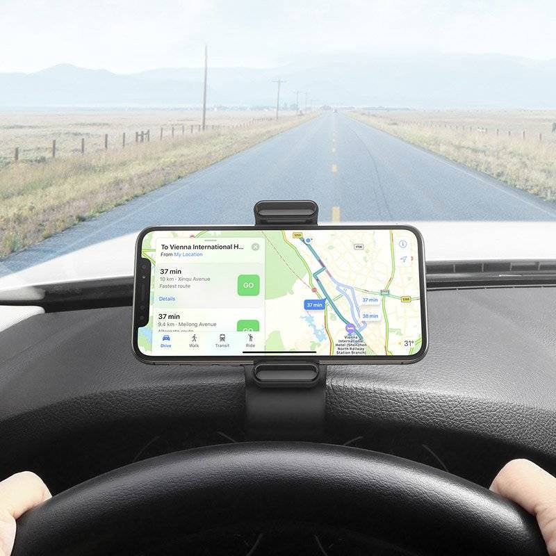 UGREEN 60796 Car Holder Bracket for Dashboard Black