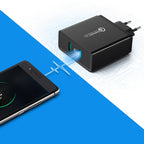 UGREEN 10216 CD161 36W Dual Port USB Fast Charger-Black