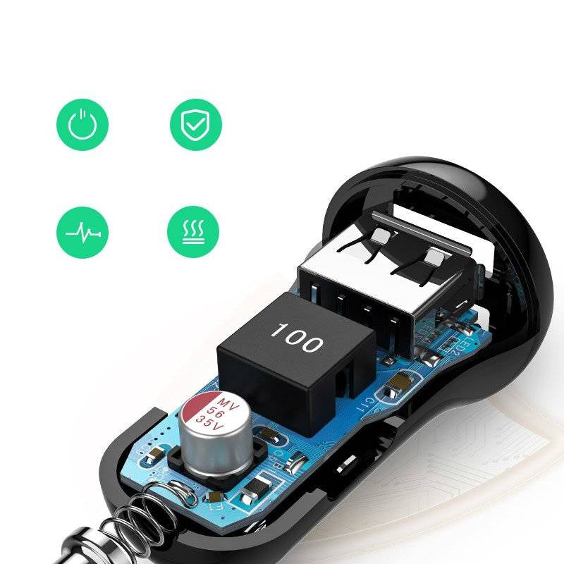 UGREEN DUAL USB 24W CAR CHARGER