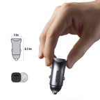 UGreen Car Charger Two Ports USB Port and PD Port 30WGray-