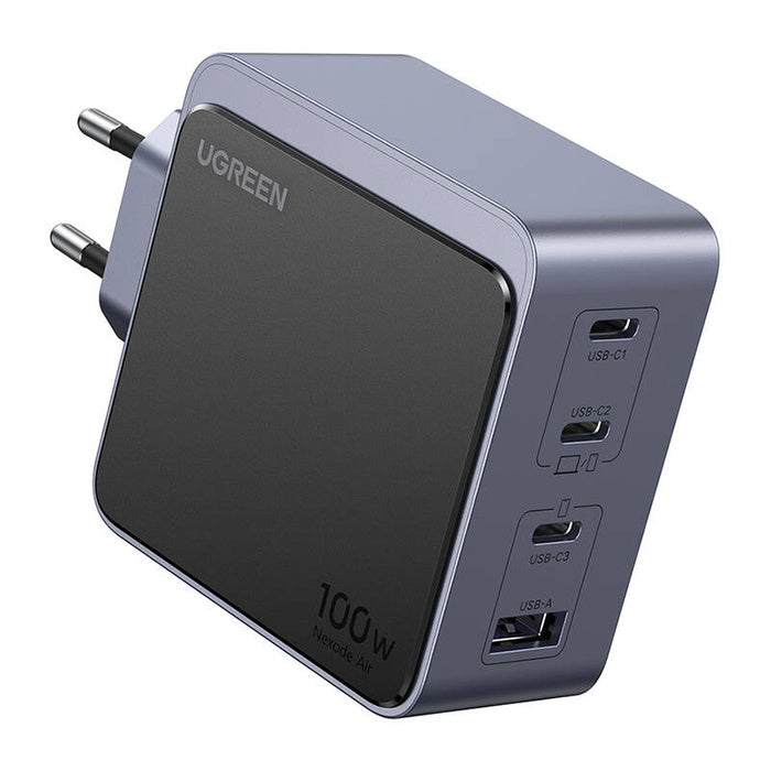 Ugreen Nexode S 100W 4-Port Gan Fast Charger EU Gray