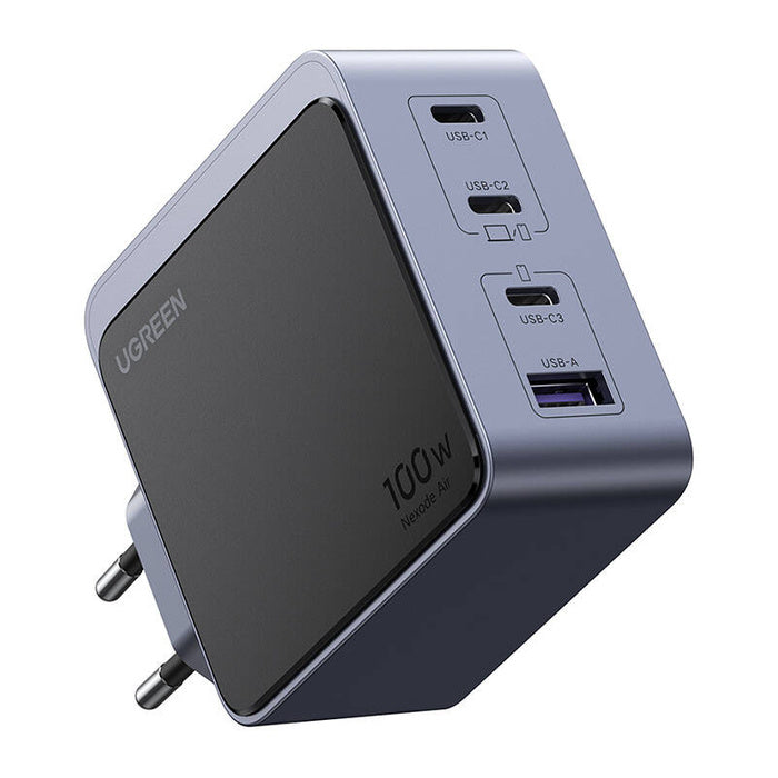 Ugreen Nexode S 100W 4-Port Gan Fast Charger EU Gray