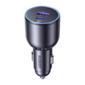UGREEN Fast Car Charger 63W 2-Port USB-C/USB-A Gray