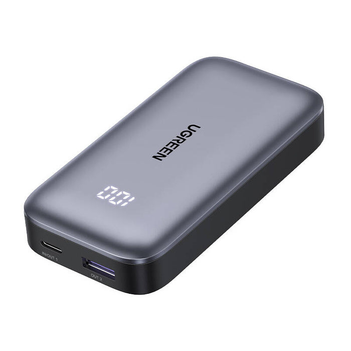 UGREEN 10000mAh Two-way Fast Charging Power Bank Gray 30W