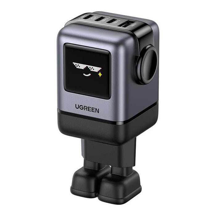 UGREEN X688 Uno RG 4-Port Robot Gan Fast Charger 100W Gray
