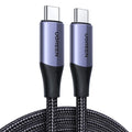 Cable USB-C 3.1 Gen 2 UGREEN US355, PD 3.1, 5A, 100W, 4K, 10Gbps, 1m (black)