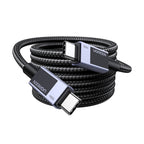 UGREEN USB-C to USB-C PD Fast Charging Cable 100W Max Space Gray 1m
