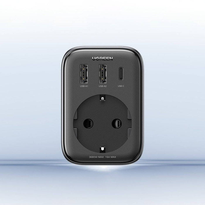 UGREEN Outlet Extender 4-in-1 30W Black