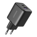 UGREEN 30W 2-Port GaN Fast Charger Black EU
