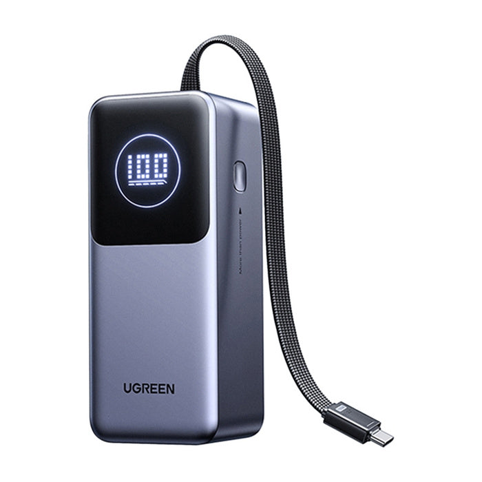 UGREEN 130W Power Bank with Built-in Cable