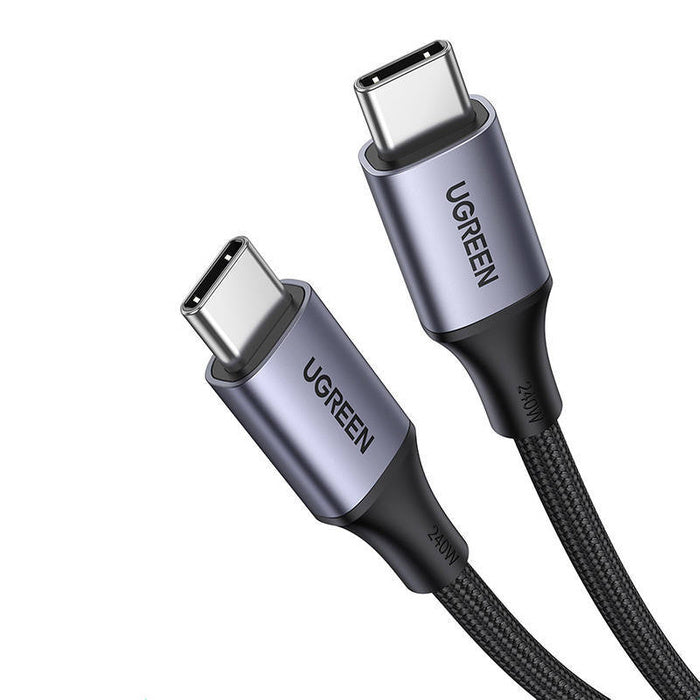 Ugreen cable USB Type C cable-USB Type C Power Delivery 240W 5A 1m gray