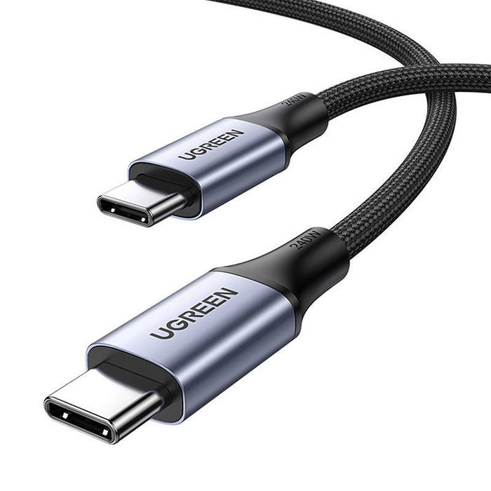 Ugreen cable USB Type C cable-USB Type C Power Delivery 240W 5A 1m gray