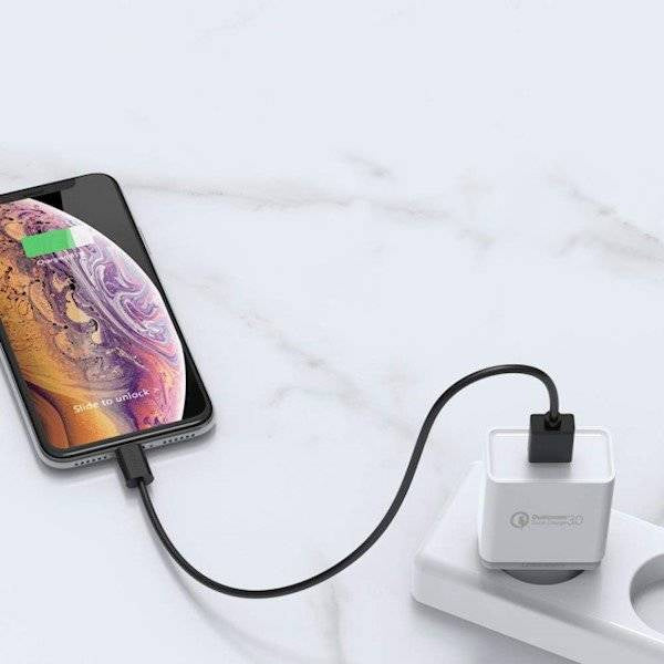 UGREEN USB-A QC 3.0 18W Wali Charger White