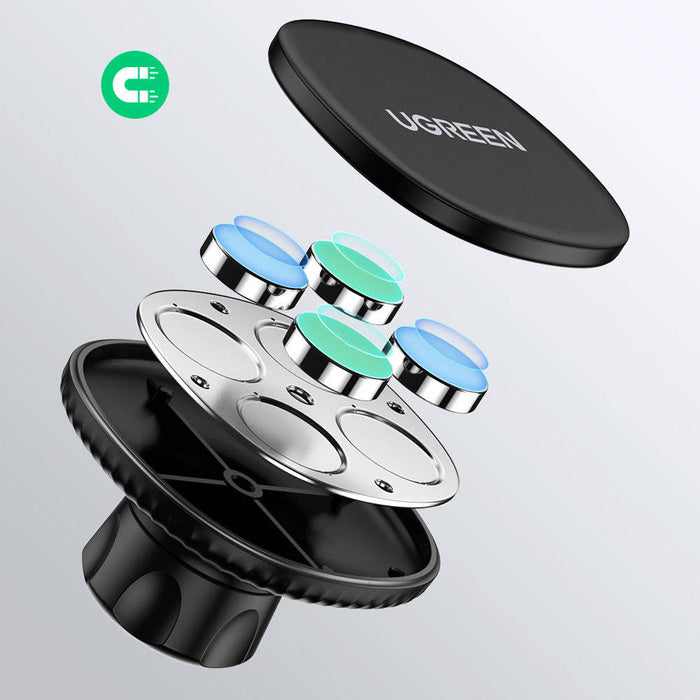UGREEN Magnetic Car Phone Holder Black