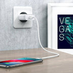 UGREEN USBC -to Lightning PD Fast Charging 3A Max White 1m