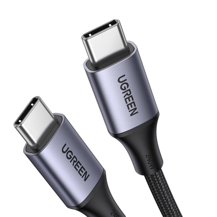 Ugreen cable USB Type C cable-USB Type C Power Delivery 240W 5A 2m gray