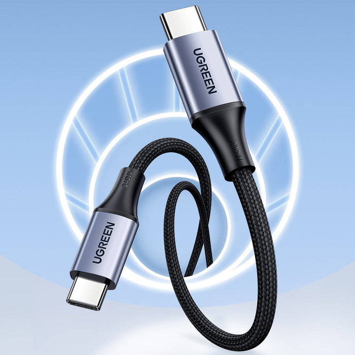 Ugreen cable USB Type C cable-USB Type C Power Delivery 240W 5A 2m gray