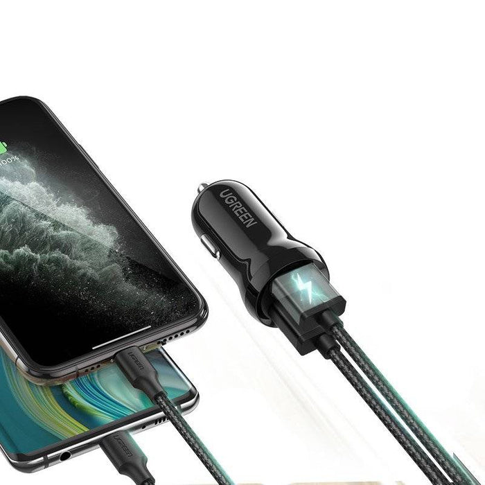 UGREEN DUAL USB 24W CAR CHARGER