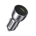 UGREEN CD213 52.5W USB+PD Car Charger Dark Gray