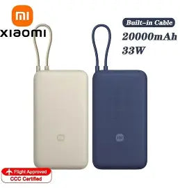 Xiaomi 33W Power Bank 20000mAh Integrated Cable